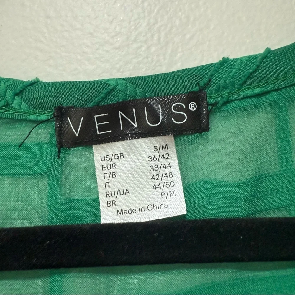 Venus green cover up S/M